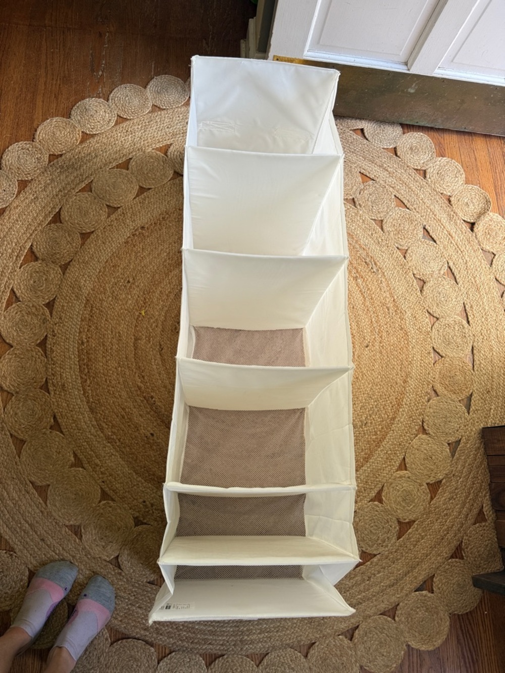 Ikea Skubb Fabric Hanging Closet Organizer Shelf